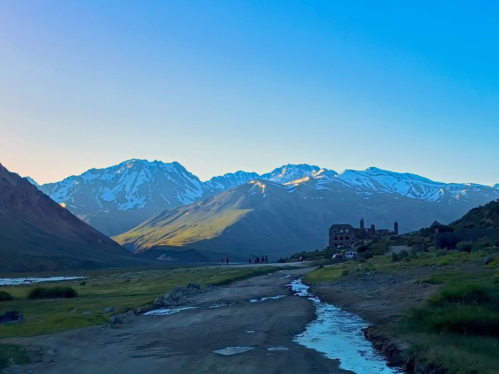 Trekking in the Andes